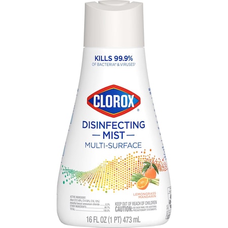 Clorox Disinfectant Refill, 16 fl oz Lemongrass Mandarin, White 60155